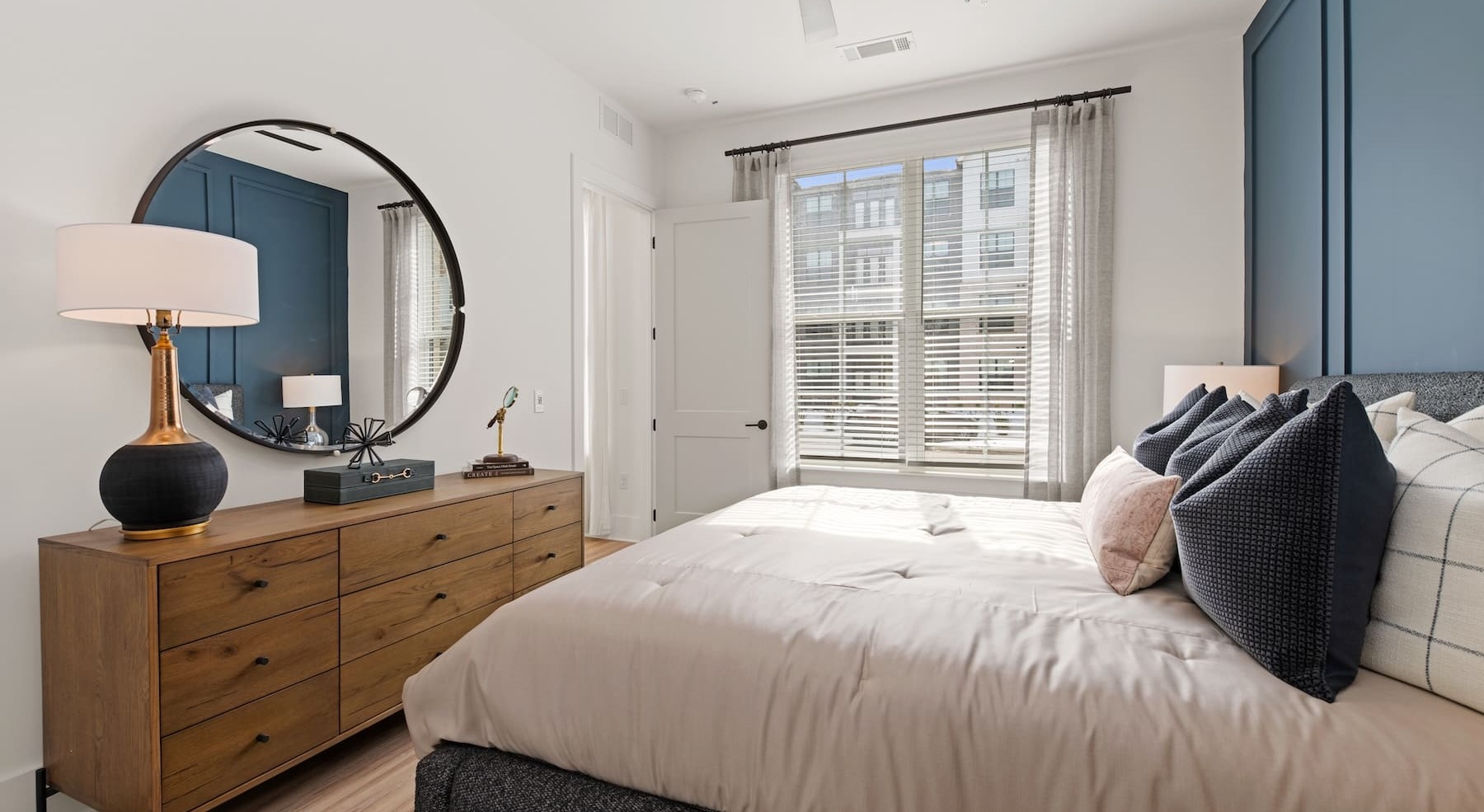 bedroom with ample, natural lighting