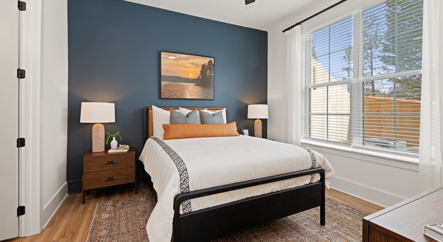 bedroom with ample, natural lighting